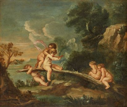 École française du XVIIIe siècle

Putti jouant...