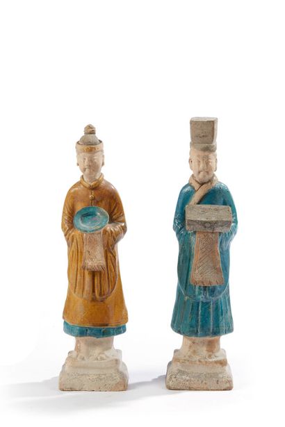 Chine, dynastie Ming, XVIIe siècle

Deux...