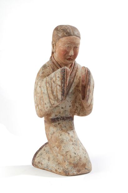 Chine, dans le style des Han

Statue de dame...