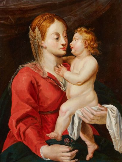 École de RUBENS Pierre Paul (1577-1640)

Vierge...