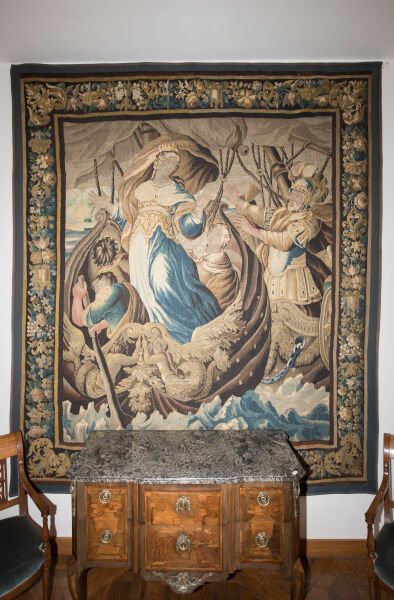 AUBUSSON 

La bataille d'Actium

Tapisserie...