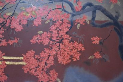 Le Quoc Loc (1918-1987) :

Paysage

Diptyque

Signé...