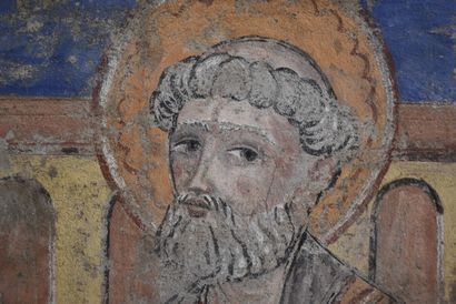 Ecole italienne, dans le goût du XVe siècle

Saint...