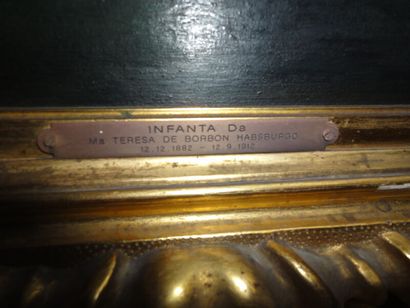 Attribuée à l'infante Marie-Thérèse de BOURBON-HABSBOURG...