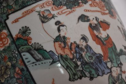 Chine, style de Kangxi, période Qing, XIXe...