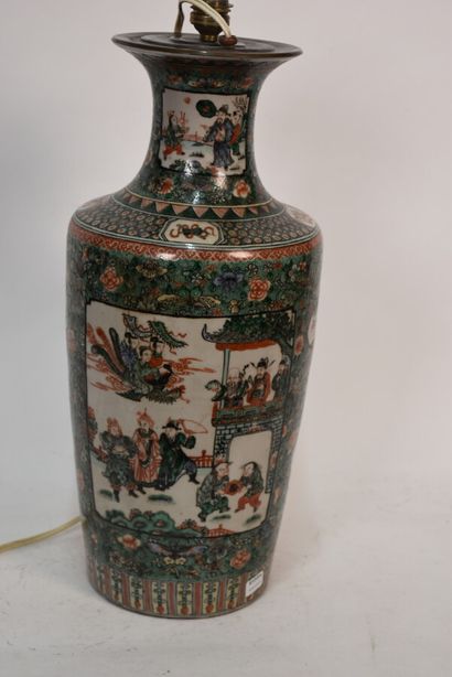 Chine, style de Kangxi, période Qing, XIXe...