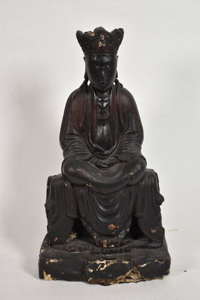 Chine du sud, XIXe siècle

Statuette de Guanyin...