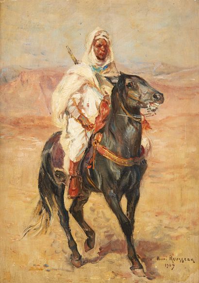 ROUSSEAU Henri-Emilien (1875-1933)

Cavalier...