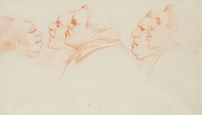 École anglaise vers 1800

Deux caricatures

Sanguine,...
