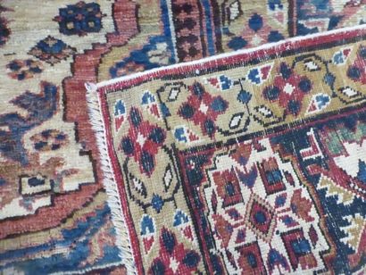 Tapis Ardébil (chaîne et trame en coton,...