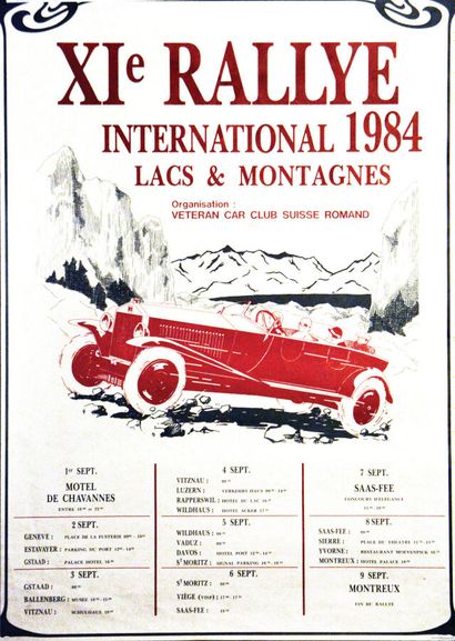 Rallye Intern Des Lacs & Montagnes Vet Car...
