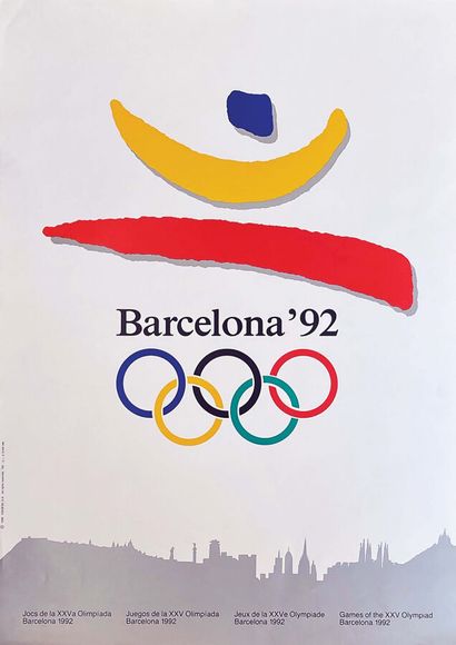 Barcelona 92Coob 92 SA1 Poster Non-Entoilé...