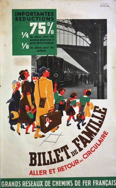 Billet de Famille Aller & Retour CirculairePaul...