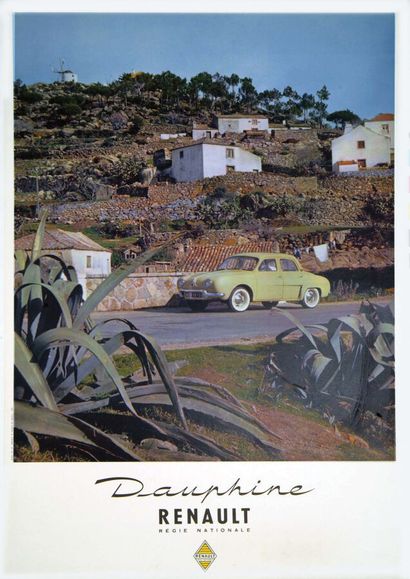 Renault Dauphine Régie NationaleBraun Affiche...
