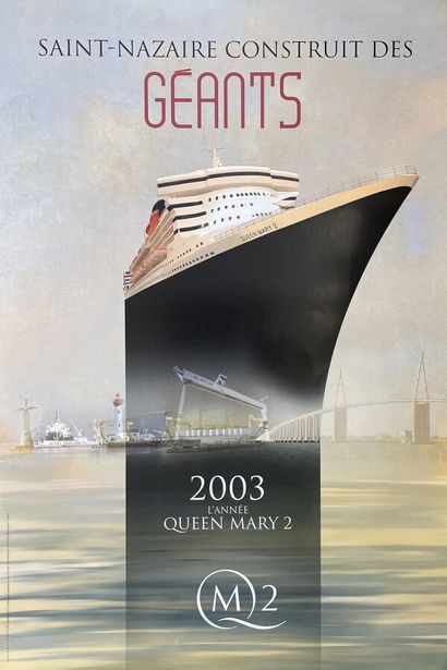 The Year Queen Mary 2 Saint Nazaire Built...
