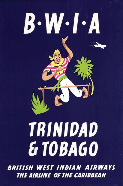 Trinidad & Tobago British wesr Indian Airways...