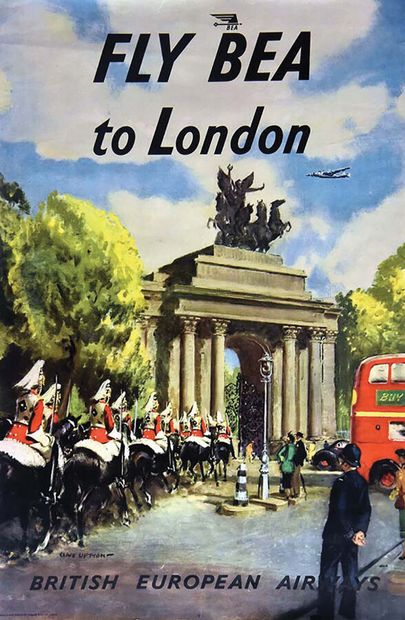 Fly Bea to London British European Air Super...