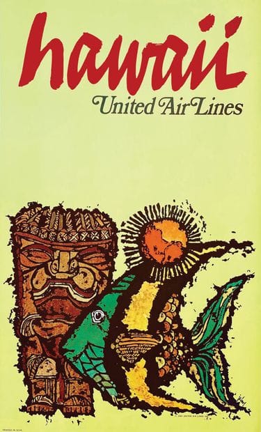 Hawai United Air LinesUnited Airlines Inc.Printed...