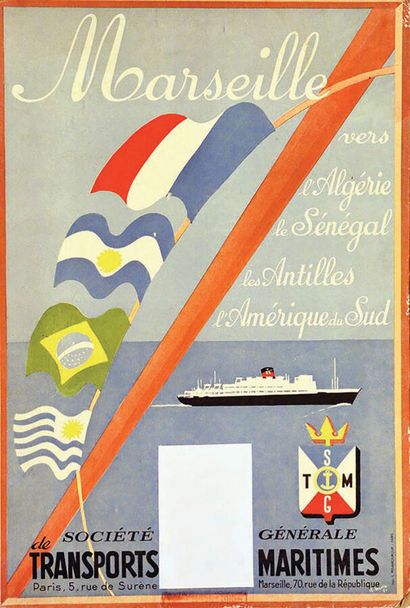 Sté Gé de Transports Maritimes Marseille...