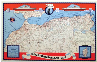 North Africa. Planispheres of the Cie Gle...