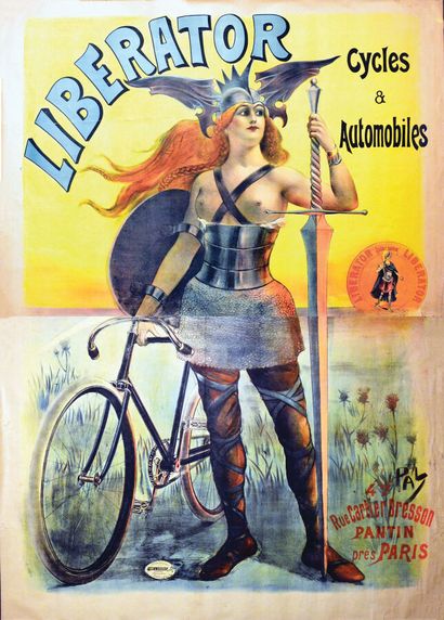 LIBERATORCaby & ChardinParis Poster entoilée/...