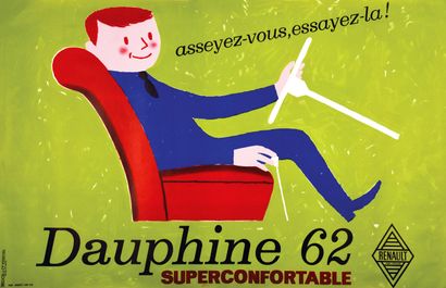 Renault Dauphine Super comfortable sit down...