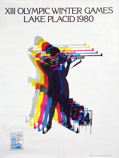 Biathlon XIII Olympic Winter Games Lake Placid...