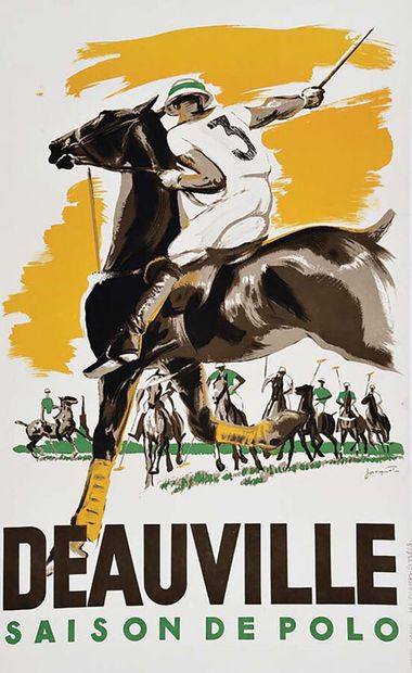 Deauville Saison de PoloSFIPEParis Affiche...