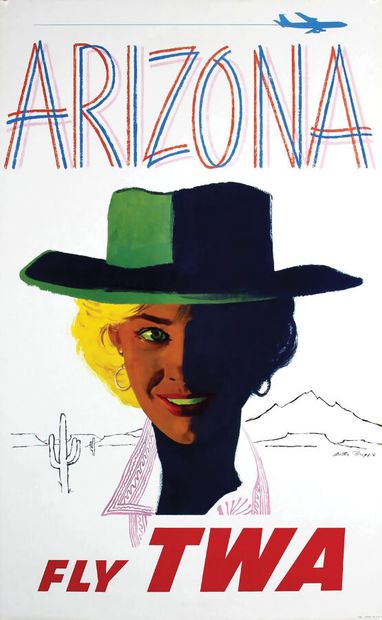 Arizona Fly TWALitho in USA1 Affiche Non-Entoilée...