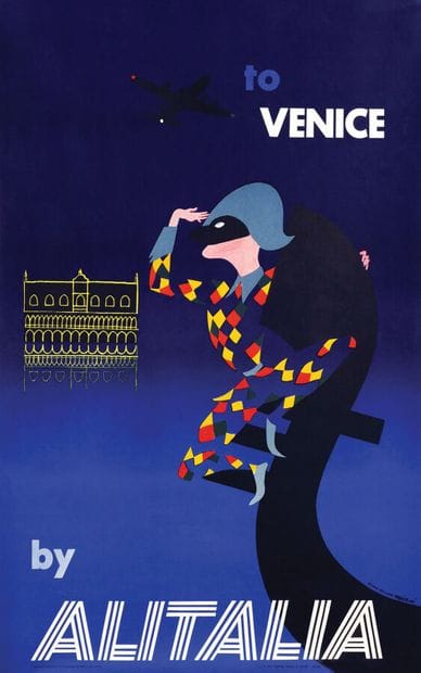 To Venice by AlitaliaArti Grafiche Panetto...