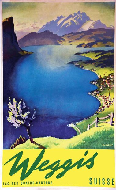Weggis- Lac des 4 CantonsArts Graphiques...