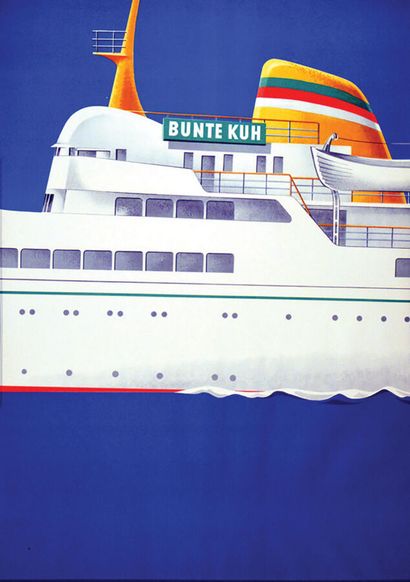 Bunte KuhGebr. SulterHamburg1 Poster Non-Entoilée...