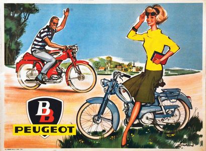BB PeugeotJ. BazaineNeuilly sur Seine1 Affiche...