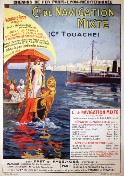 Cie de navigation Mixte (cie Touache)Moullot...