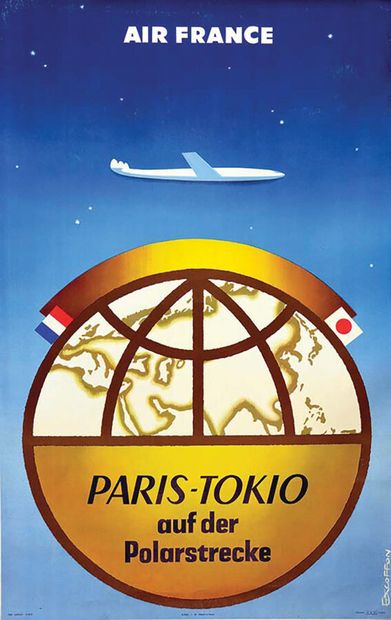 Air France - Paris Tokyo Auf der Polarstrecke.SaphoParis...