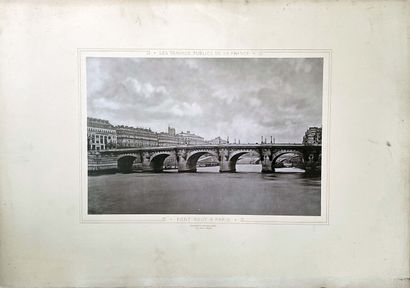 Pont Neuf A Paris Photo Argentique de Jules...