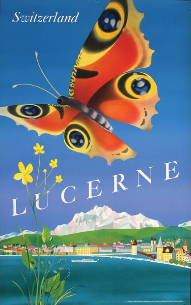 Lucerne SwitzerlandWassermannBasle1 Affiche...