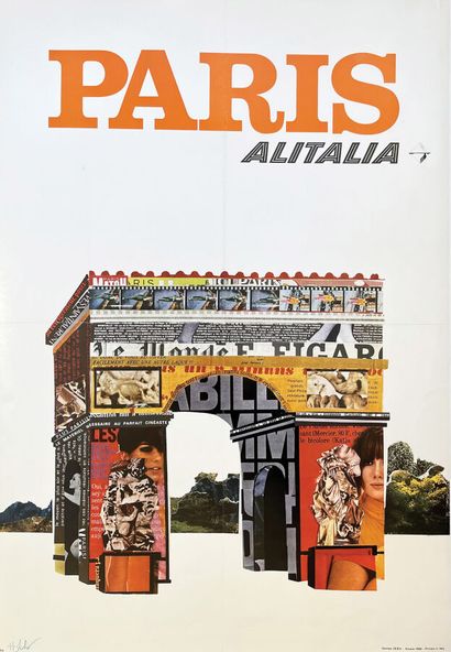 Paris Alitalia signed Hartmut HielscerIGDANovara...