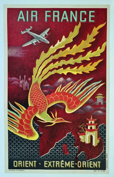Air France - Orient - Extrême OrientPercevalParis...