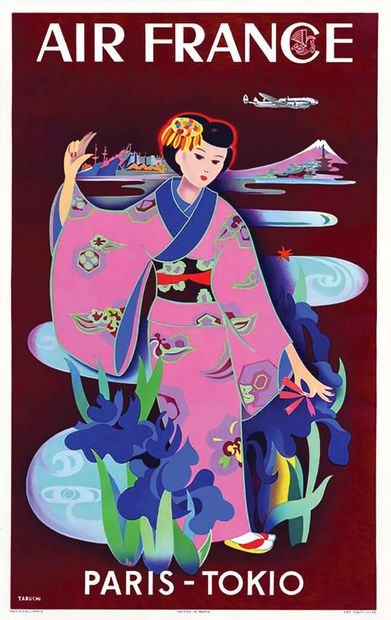 Air France - Paris TokioPercevalParis Affiche...