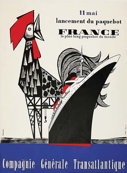 11 Mai Lancement du Paquebot France Le Plus...