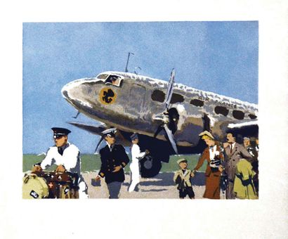 Air France Constellation1 Poster Non-Entoilé...