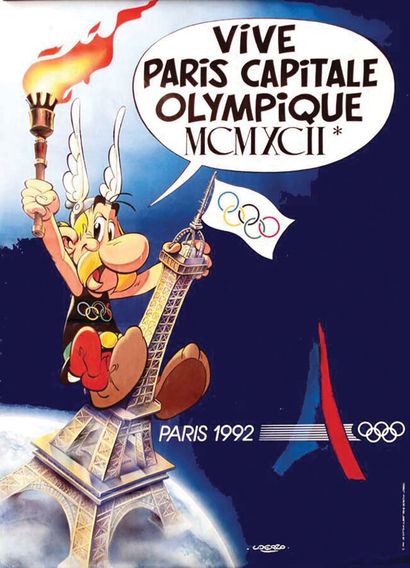 Asterix - Long live Paris, Olympic Capital...