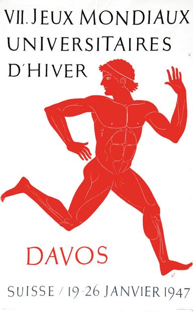 Davos 7 ème Jeux Mondiaux Universitaire d'HiverWolfsberdgdruckZürich1...
