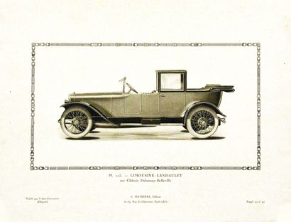 Limousine Landaulet on Chassis Delaunay BellevilleG....