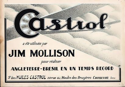 Castrol : Jim Molisson pour réaliser Angleterre...