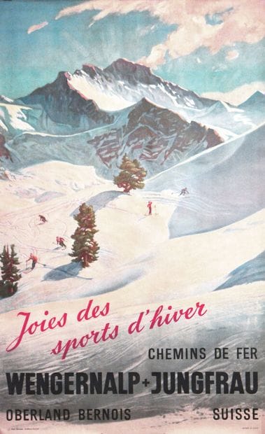Wengernalp Jungfrau Joies des Sports D'HiverPaul...