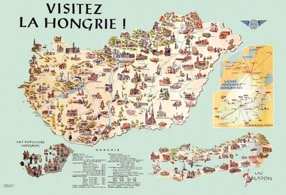 La Hongrie Visitez IBUSZ Lignes Aériennes...