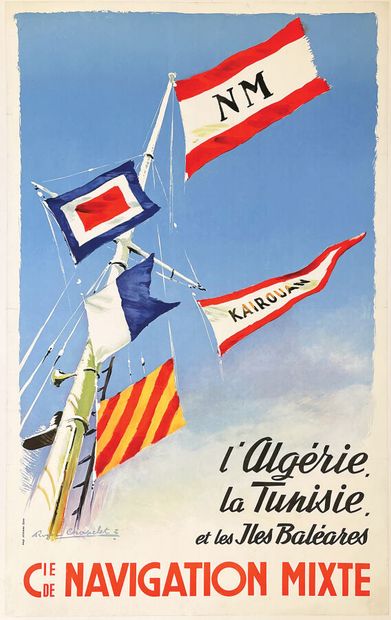 L'Algérie La Tunise et les Iles Baléares...
