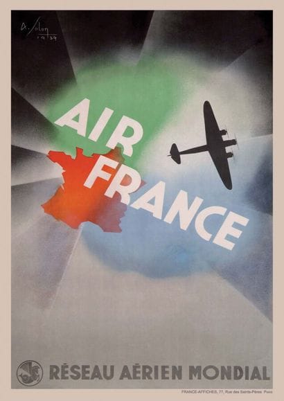Réseau Aérien Mondial Air FranceFrance AffichesParis...